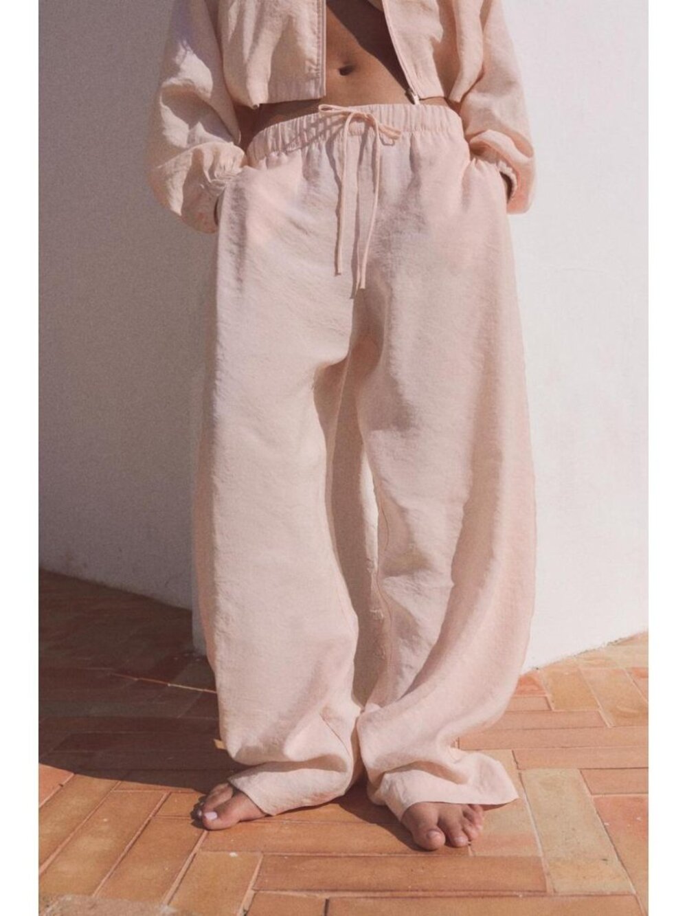 ZARA FLOWING TROUSERS - Picture 3 of 8